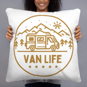 Entdecke VAN LIFE Kissen für dein mobiles Zuhause! Stylisch, gemütlich und perfekt für Camper & Van-Liebhaber. Jetzt dein Lieblingskissen sichern!