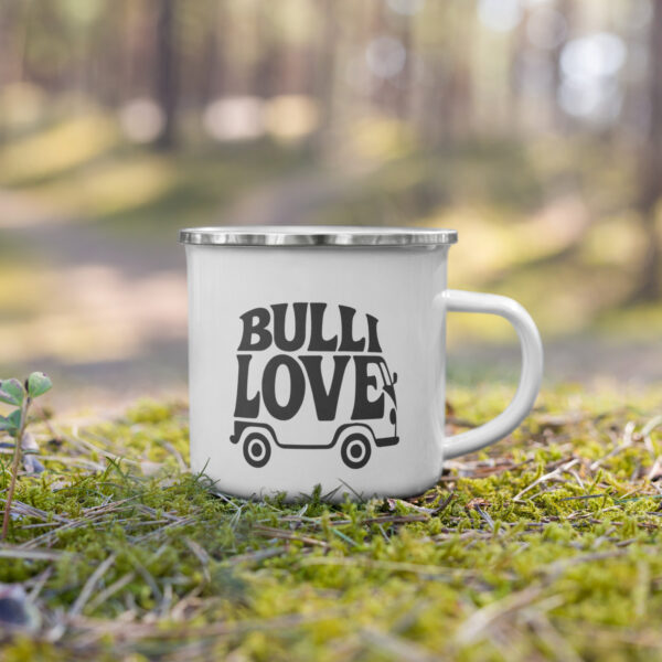Emailletasse Bullilove
